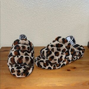 UGG Animal Print Cozy Slippers